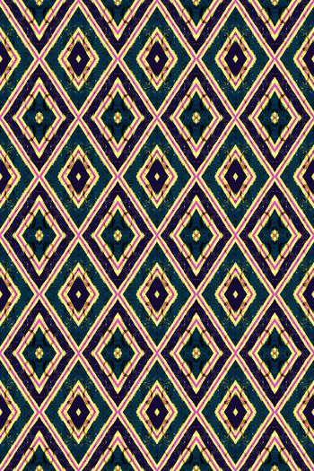 菱形条纹印花华亿平台图片