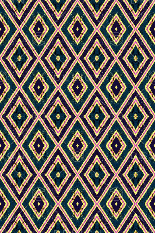 菱形条纹印花华亿平台图片