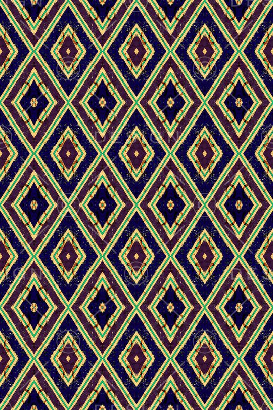 菱形条纹印花华亿平台图片