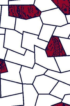 佩斯利纹印花华亿平台图片