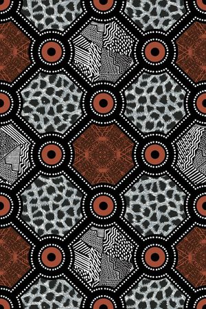 几何印花华亿平台图片