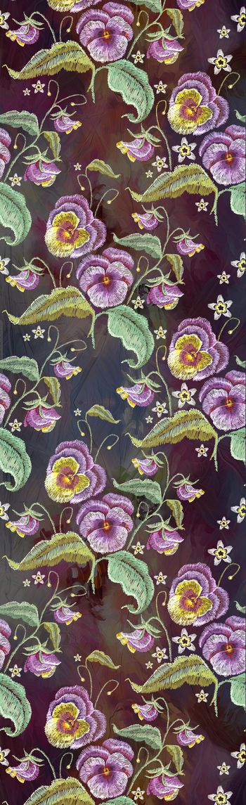 长巾印花华亿平台图片