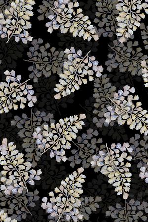 手绘花卉印花华亿平台图片