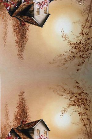 中国风定位花印花华亿平台图片