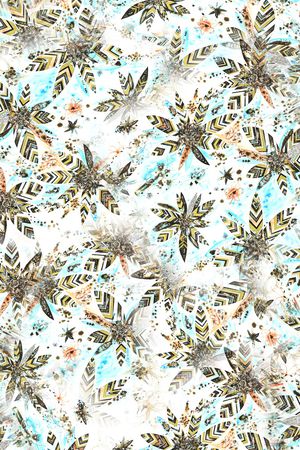 抽象印花华亿平台图片