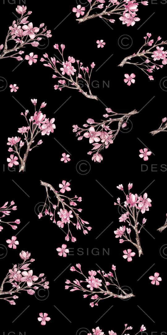 手绘花卉印花华亿平台图片