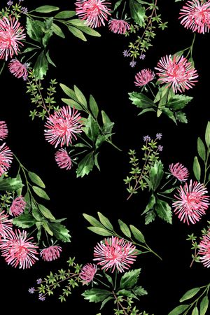 手绘花卉印花华亿平台图片