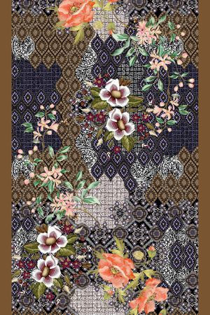 民族风印花华亿平台图片