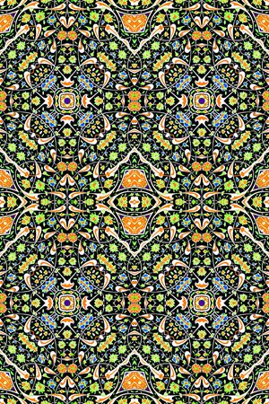 民族风花纹印花华亿平台图片