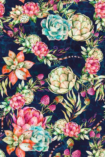 中老年印花华亿平台图片