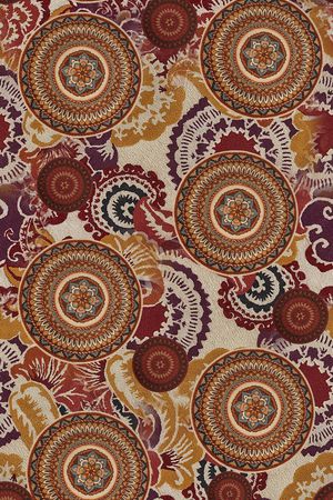 民族风印花华亿平台图片