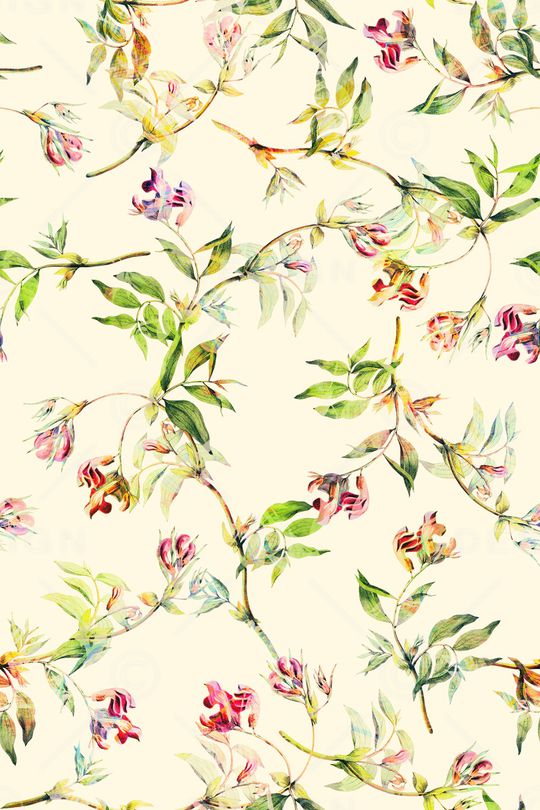 彩底花卉印花华亿平台图片