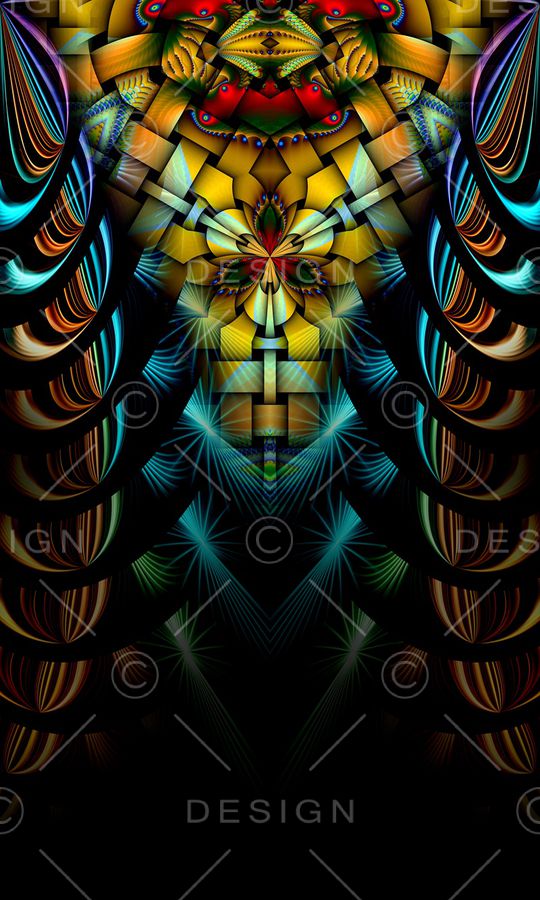 分形印花华亿平台图片