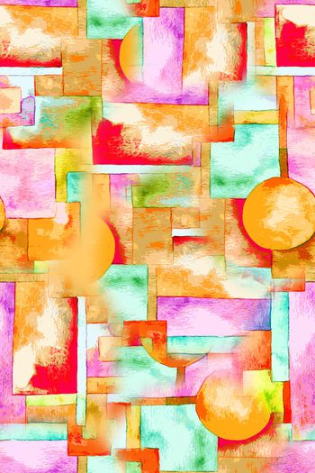 922189-手绘几何拼贴