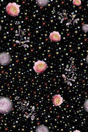 小碎花印花华亿平台图片