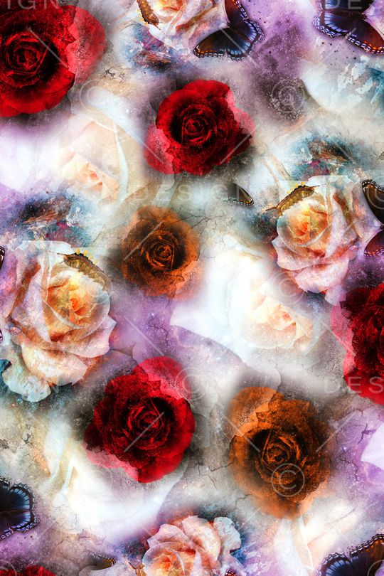 小碎花印花华亿平台图片