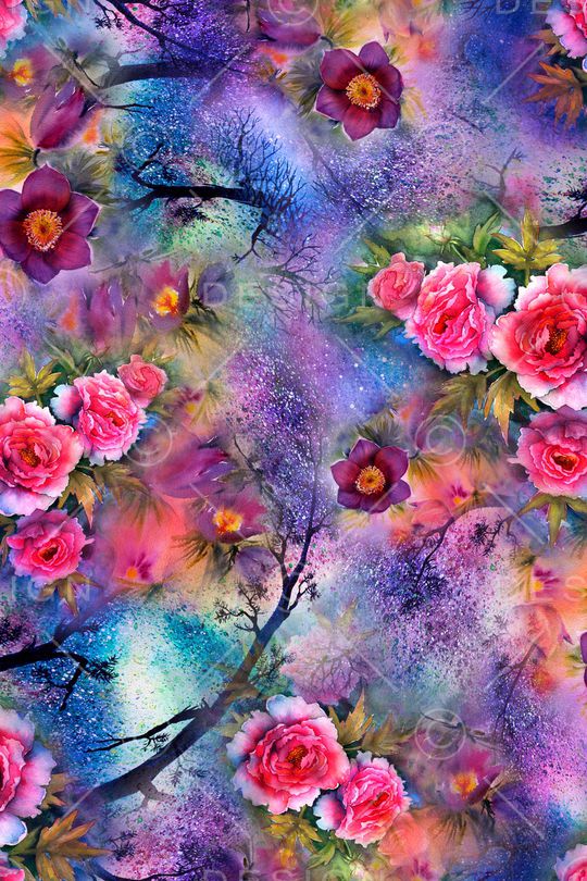 小碎花印花华亿平台图片