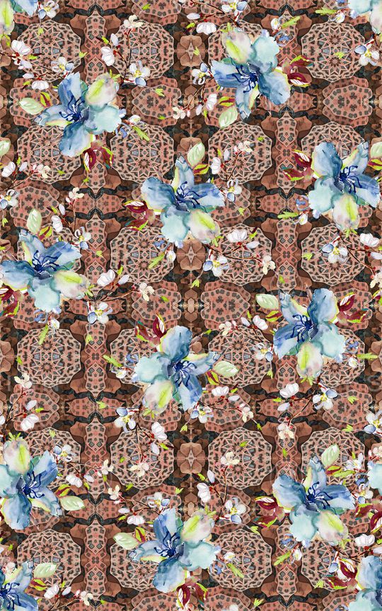 民族风印花华亿平台图片