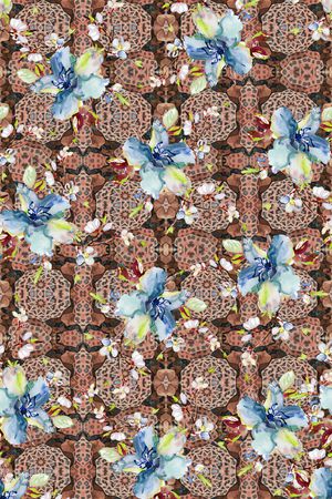 民族风印花华亿平台图片