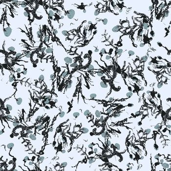 风格化花卉印花华亿平台图片