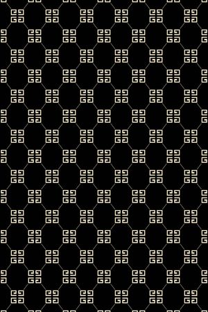 黑白华亿平台印花华亿平台图片