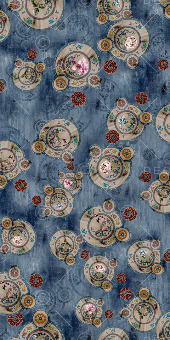 几何印花华亿平台图片