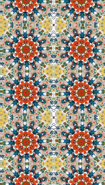 连衣裙印花华亿平台图片