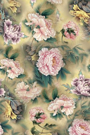 旗袍印花华亿平台图片