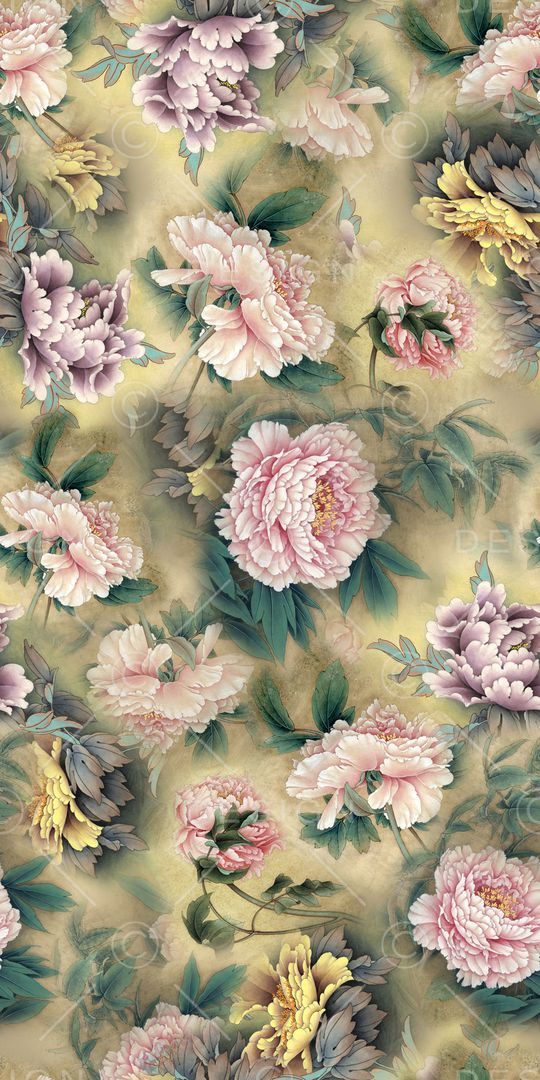 旗袍印花华亿平台图片