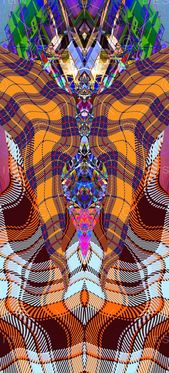 几何印花华亿平台图片