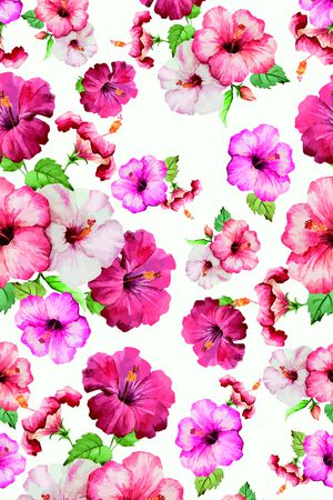 连衣裙印花华亿平台图片