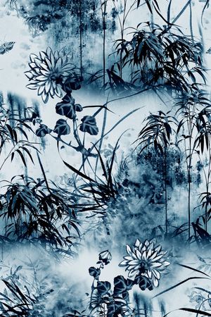 素雅印花华亿平台图片