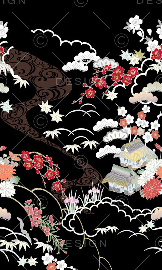 小碎花印花华亿平台图片