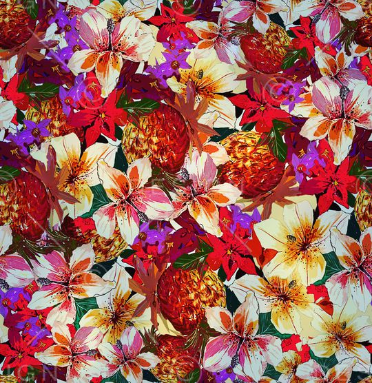 中国风印花华亿平台图片