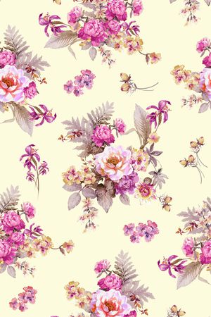 连衣裙印花华亿平台图片