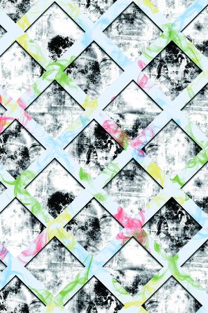 抽象印花华亿平台图片