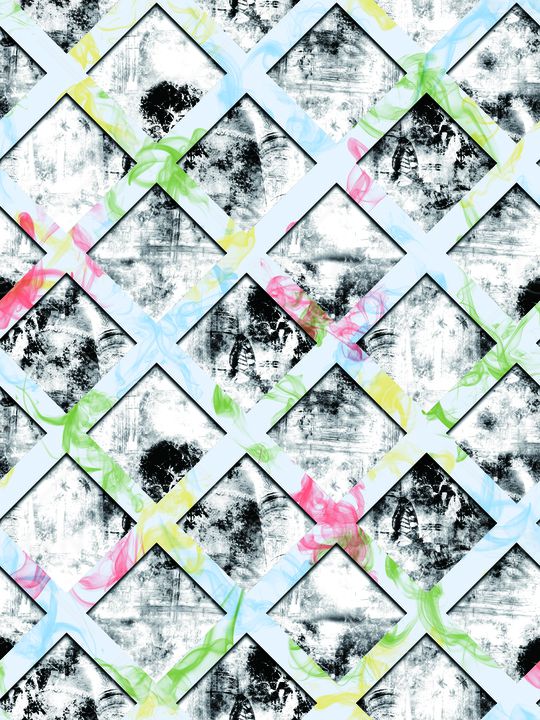 抽象印花华亿平台图片