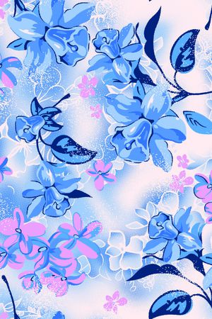 小碎花印花华亿平台图片