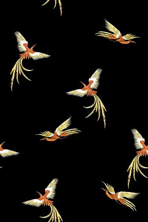 鸟印花华亿平台图片