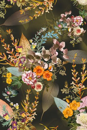 老年花印花华亿平台图片