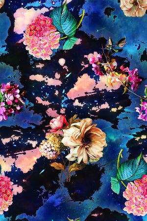 老年花印花华亿平台图片