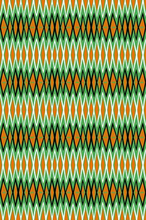 菱形色块印花华亿平台图片