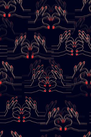 手印花华亿平台图片