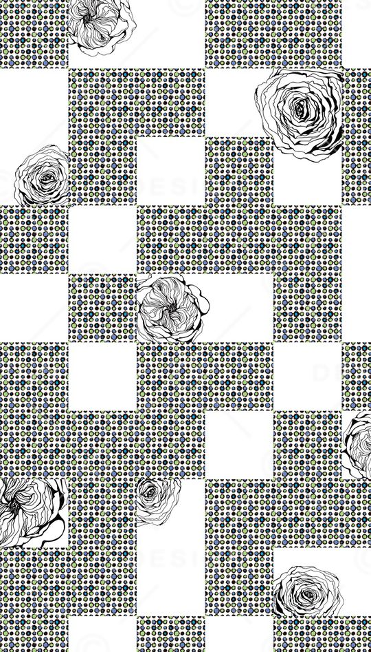 波点印花华亿平台图片