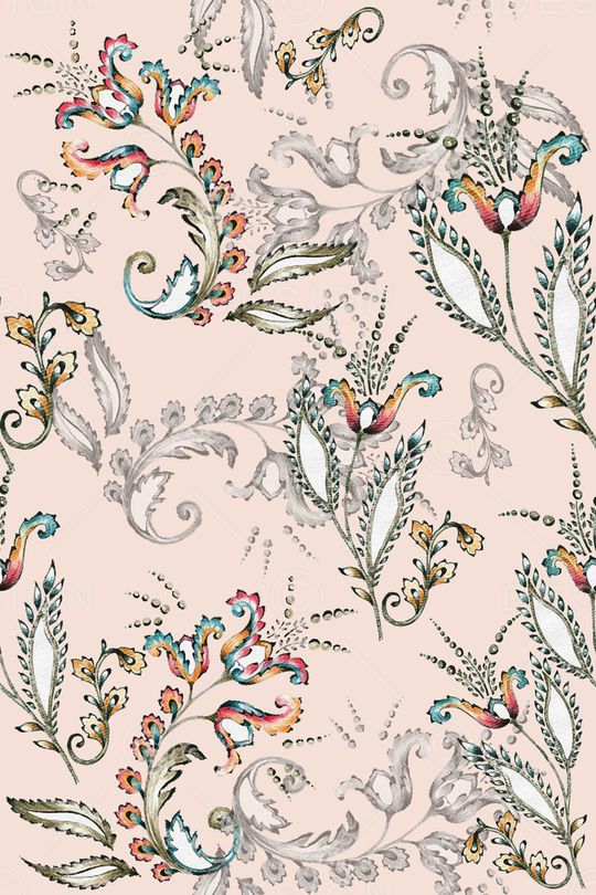 卷草印花华亿平台图片