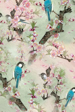 小碎花印花华亿平台图片