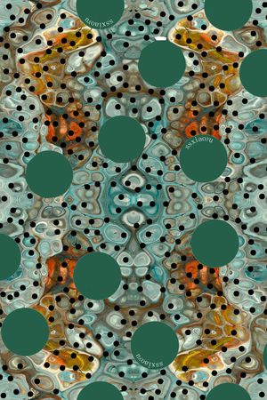 波点印花华亿平台图片