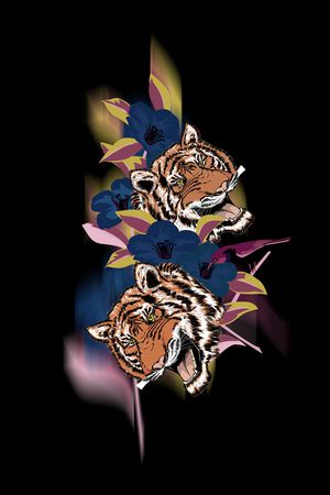 男装印花华亿平台图片