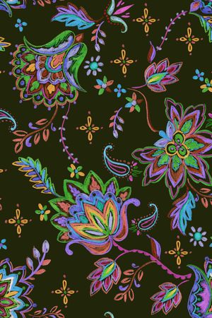 民族风印花华亿平台图片