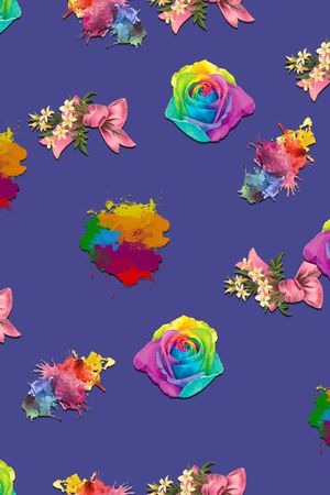 小碎花印花华亿平台图片